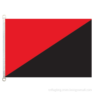 100% polyster 90*150CM Anarcho syndicalisme country banner Anarcho Syndicalisme National Flag